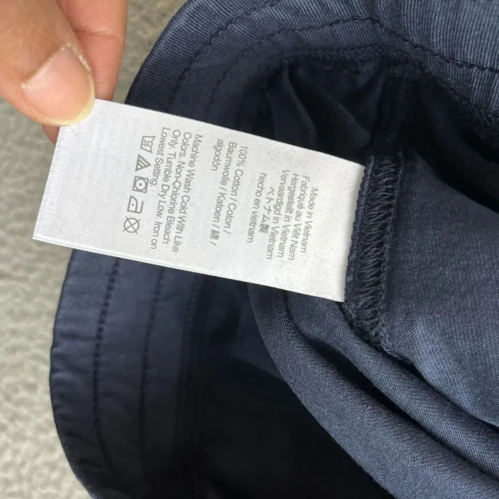 NEW J. Crew Shorts Mens‎ Extra Large Blue Chino Sweat Drawstring Stretch Waist